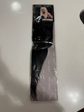 Lovely Lengths Black Remy Clip-In Hair Extensions